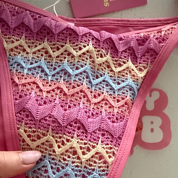 Strawberry Milk Mob Piper bottoms - Picture 3 of 4